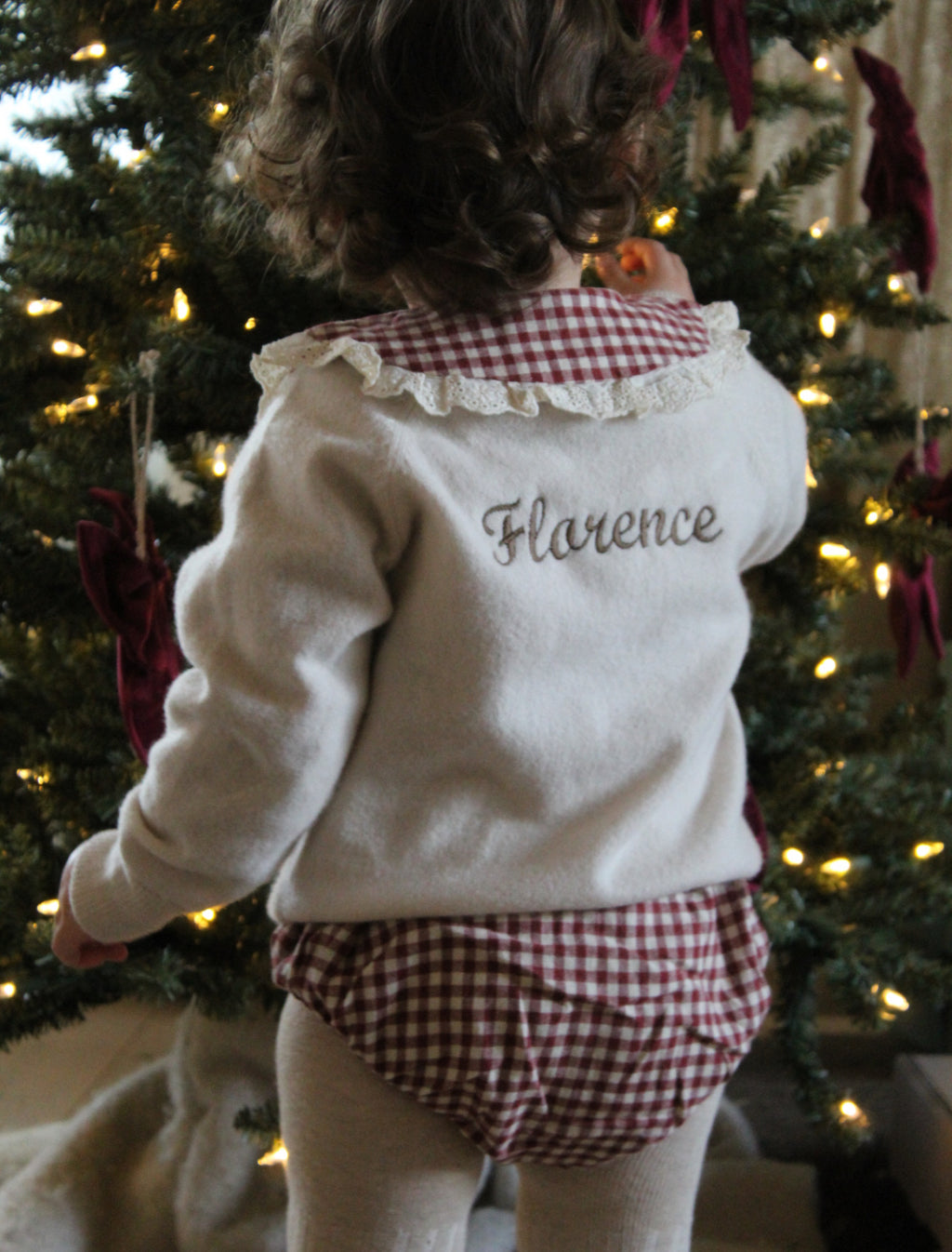 100% Cashmere Baby Jumper in Feather