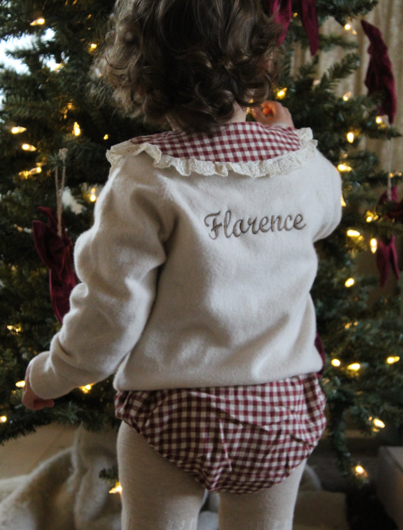 100% Cashmere Baby Jumper in Feather