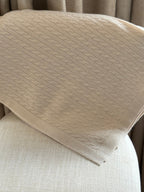100% Cashmere Baby Blanket in Feather