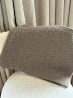 100% Cashmere Baby Blanket in Walnut